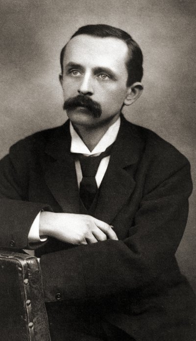 J.M.Barrien muotokuva, c1890 (Seepiavalokuva) tekijältä Scottish School