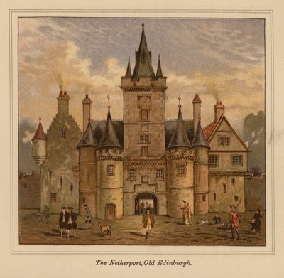 The Netherport, Old Edinburgh (värilitro) tekijältä Scottish School