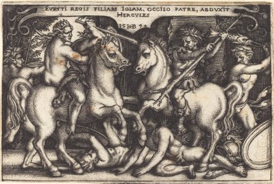 Hercules ja Iole tekijältä Sebald Beham