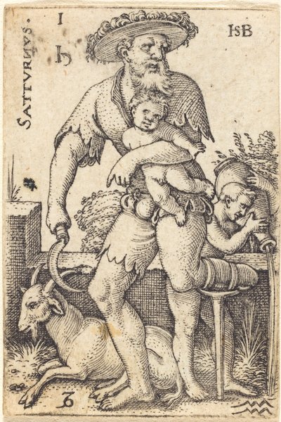 Saturnus tekijältä Sebald Beham