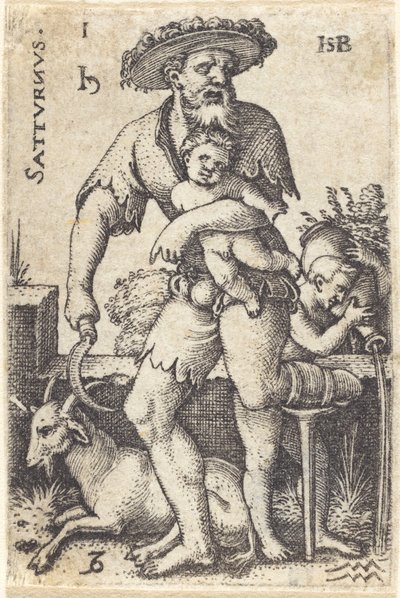 Saturnus tekijältä Sebald Beham