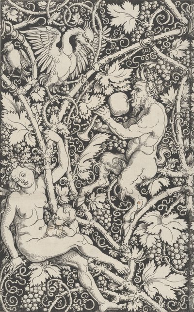Fons de pantalla amb Família Sàtir, 1515. finlandès tekijältä Sebald Beham