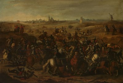 Cuirassiersin välinen kahakka, 5. helmikuuta 1600, Vughterheide tekijältä Sebastiaen Vrancx (after)