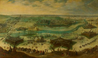 Julichin piiritys, 1621-22 tekijältä Sebastiaen Vrancx (attributed to)