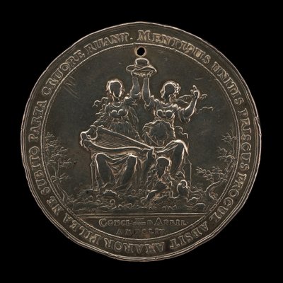 Rauha Hollannin kanssa [puolimerkki], 1654. tekijältä Sebastian Dadler