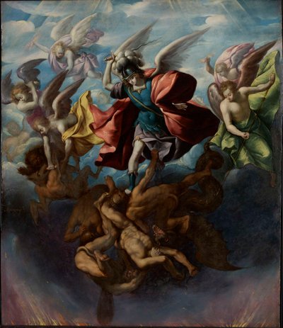 The Fall of the Rebel Angels, n. 1650. tekijältä Sebastian Lopez de Arteaga