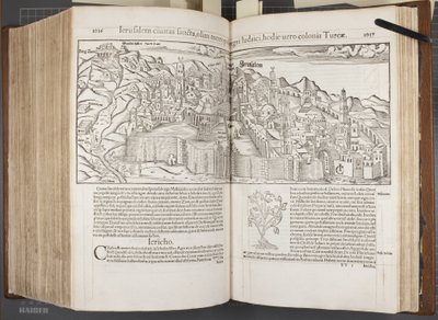 Cosmographia, Fol 1016-1017, 1544 tekijältä Sebastian Munster
