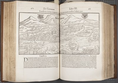 Cosmographia, Fol 470-471, 1544 tekijältä Sebastian Munster