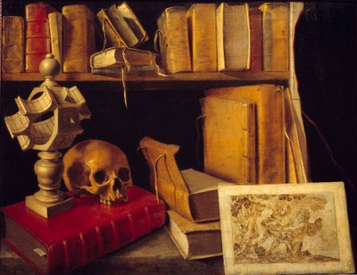Vanity aurinkokellolla. Sebastian Stoskopffin (1597-1657) maalaus tekijältä Sebastian Stoskopff