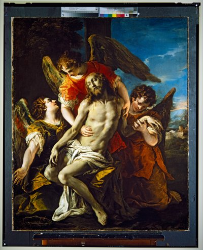 Pieta, päiväämätön (öljy kankaalle) tekijältä Sebastiano (attr. to) Ricci