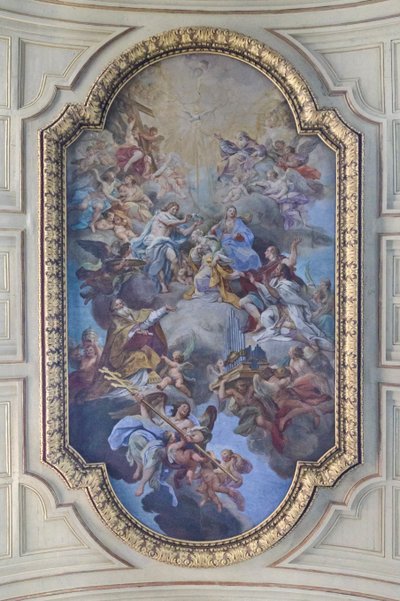 Santa Cecilian apoteoosi tekijältä Sebastiano Conca