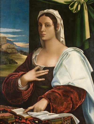 Vittoria Colonna 1490-1547 tekijältä Sebastiano Piombo del