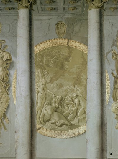 Diana ja Callisto (fresko tekijältä Sebastiano Ricci