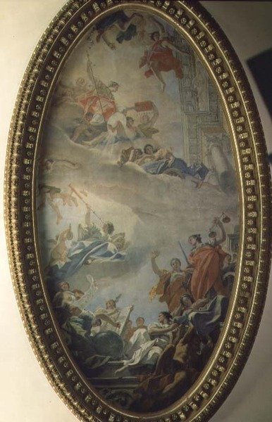 Tieteen ylistäminen (öljy kankaalle) tekijältä Sebastiano Ricci