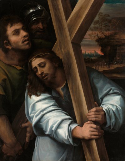 Kristus kantaa ristiä tekijältä Sebastiano del Piombo