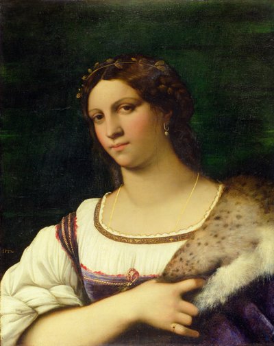Naisen muotokuva, 1512 tekijältä Sebastiano del Piombo