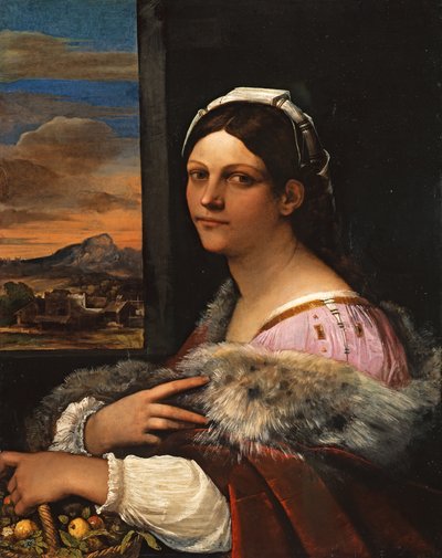 Nuoren roomalaisen naisen muotokuva tekijältä Sebastiano del Piombo
