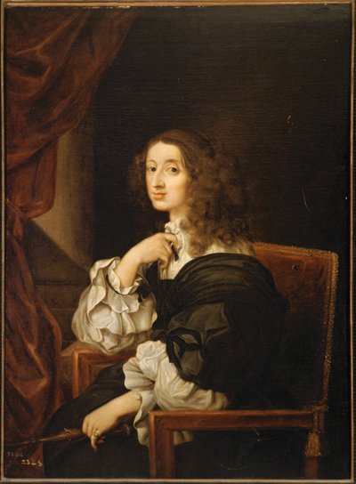 Christina of Sweden (maalaus kankaalle) tekijältä Sebastien Bourdon