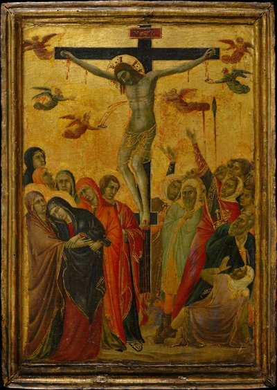 Ristiinnaulitseminen, n. 1315. tekijältä Segna di Buonaventura
