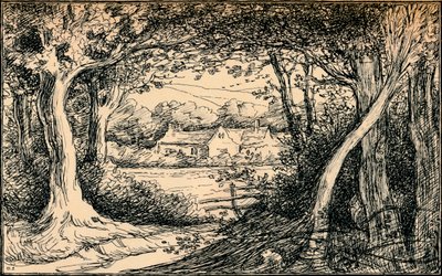 The End of the Glade, Epping Forest, c1900 tekijältä Selwyn Image