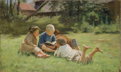 Lapset, 1890-luku tekijältä Sergei Arsenevich Vinogradov