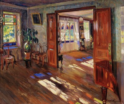 Talossa, 1914 tekijältä Sergei Arsenevich Vinogradov