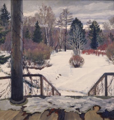 Kevät tulee, 1911 tekijältä Sergei Arsenevich Vinogradov