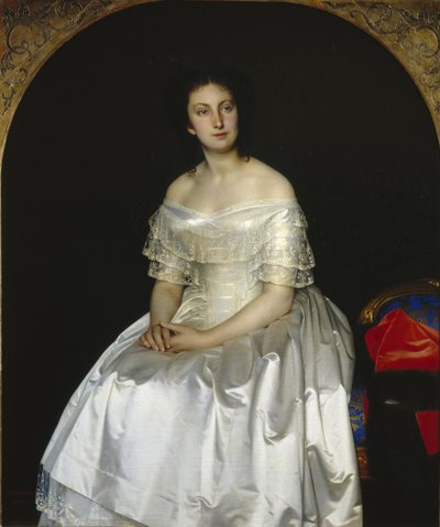 Retrat de la princesa Maria Vasilyevna Vorontsova 1819-1894, 1851 finlandès tekijältä Sergei Konstantinovich Zaryanko