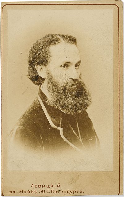Sellisti Karl Julievich Davidovin muotokuva 1838-1889, n. 1875. tekijältä Sergei Lvovich Levitsky