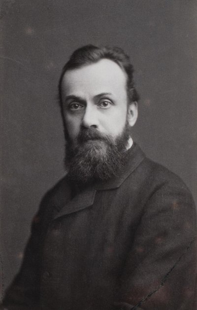 Muotokuva kirjailija Gleb Ivanovich Uspensky 18431902, 1870 tekijältä Sergei Lvovich Levitsky