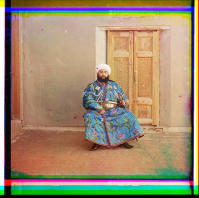 Ėmir Bukharskiĭ. Bukhara tekijältä Sergei Mikhailovich Prokudin Gorskii