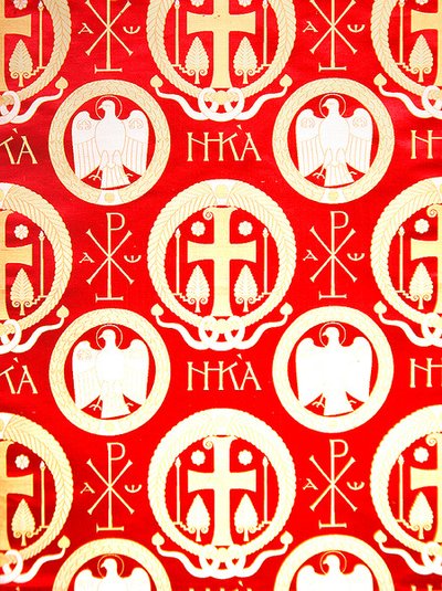Olovyanishnikov Manufactory Brocade, 1900-luvun alku (tekstiili) tekijältä Sergei Vashkov