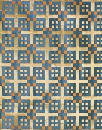 Olovyanishnikov Manufactory Half-Silk Satin, 1900-luvun alku (tekstiili) tekijältä Sergei Vashkov
