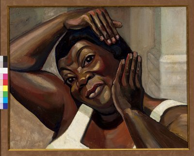 Ruby Elzy (1808-1943) elokuvassa Porgy ja Bess par Sudeykin (Soudeikine) Sergei Jurievich (1882-1946) tekijältä Sergei Yurevich Sudeikin