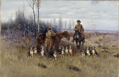 Ketun metsästys tekijältä Sergey Semyonovich Voroshilov