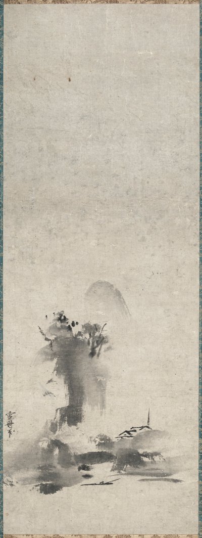 Haboku, Splashed Ink Maisema tekijältä Sesshû Tôyô