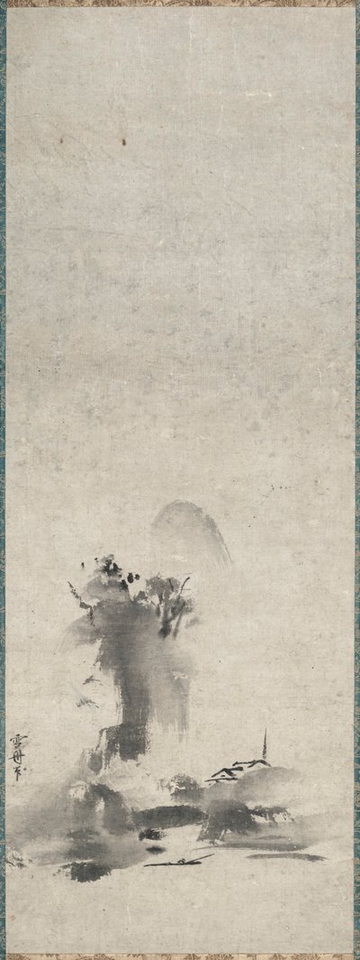 Haboku, Splashed Ink Landscape, 1400-luku - 1500-luvun alku. tekijältä Sesshû Tôyô