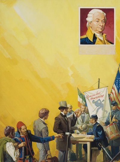 Amerikan sisällissota tekijältä Severino Baraldi
