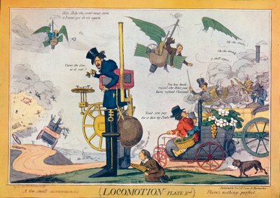 "Locomotion Plate 2nd", c1835 1905 tekijältä Seymour Del Shortshanks