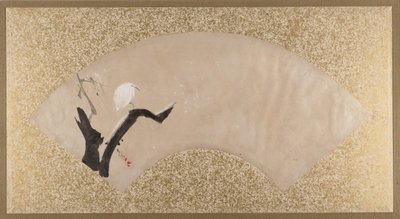 Haikara kannolla, 1800-luvun loppu. tekijältä Shibata Zeshin