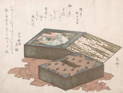 Kakut laatikossa käärekankaalla, 1800-luku, 1800-luku. tekijältä Shinsai