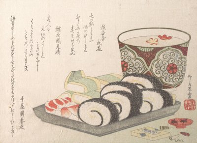 Sushietikkapohjainen kala- ja riisiruoka. tekijältä Shinsai