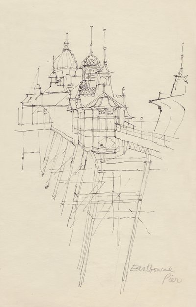 "Eastbourne Pier", vuodelta 1950. tekijältä Shirley Markham