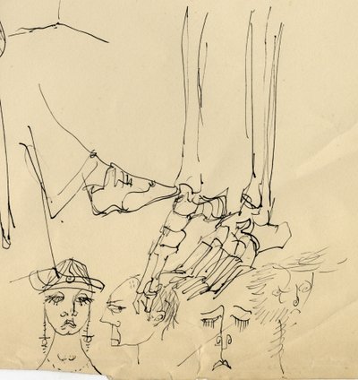 Kasvot ja jalan luut, 1953. tekijältä Shirley Markham