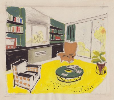 Sisustussuunnittelu, 1951. tekijältä Shirley Markham