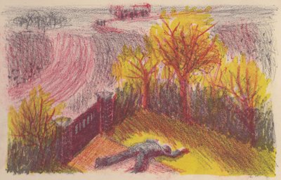 Kohtaus elokuvasta Näkymätön mies: ruumis puutarhassa, 1953. tekijältä Shirley Markham