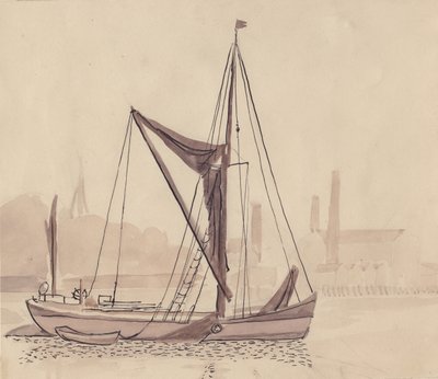 Thamesin proomu, 1951. tekijältä Shirley Markham