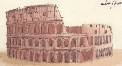 El Coliseu, Roma, Itàlia, 1951. finlandès tekijältä Shirley Markham