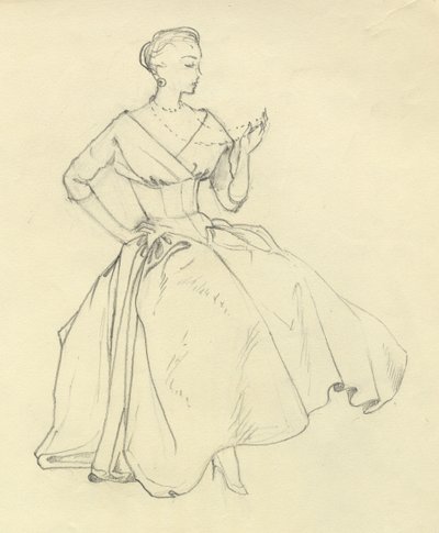 Nainen kaulakorulla, v1952. tekijältä Shirley Markham