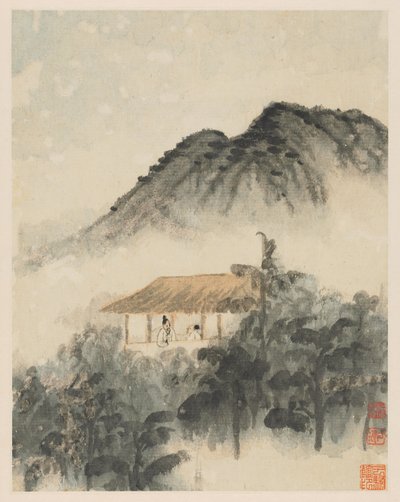 Muistoja Qinhuai-joesta, 1642-1707. tekijältä Shitao